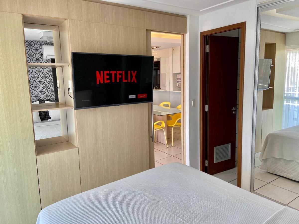 Apartamento 17º Andar Beira Mar Com 2 Quartos 포르탈레자 외부 사진