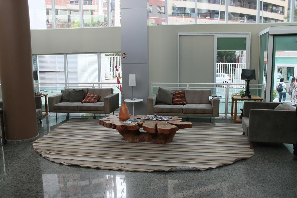 Apartamento 17º Andar Beira Mar Com 2 Quartos 포르탈레자 객실 사진