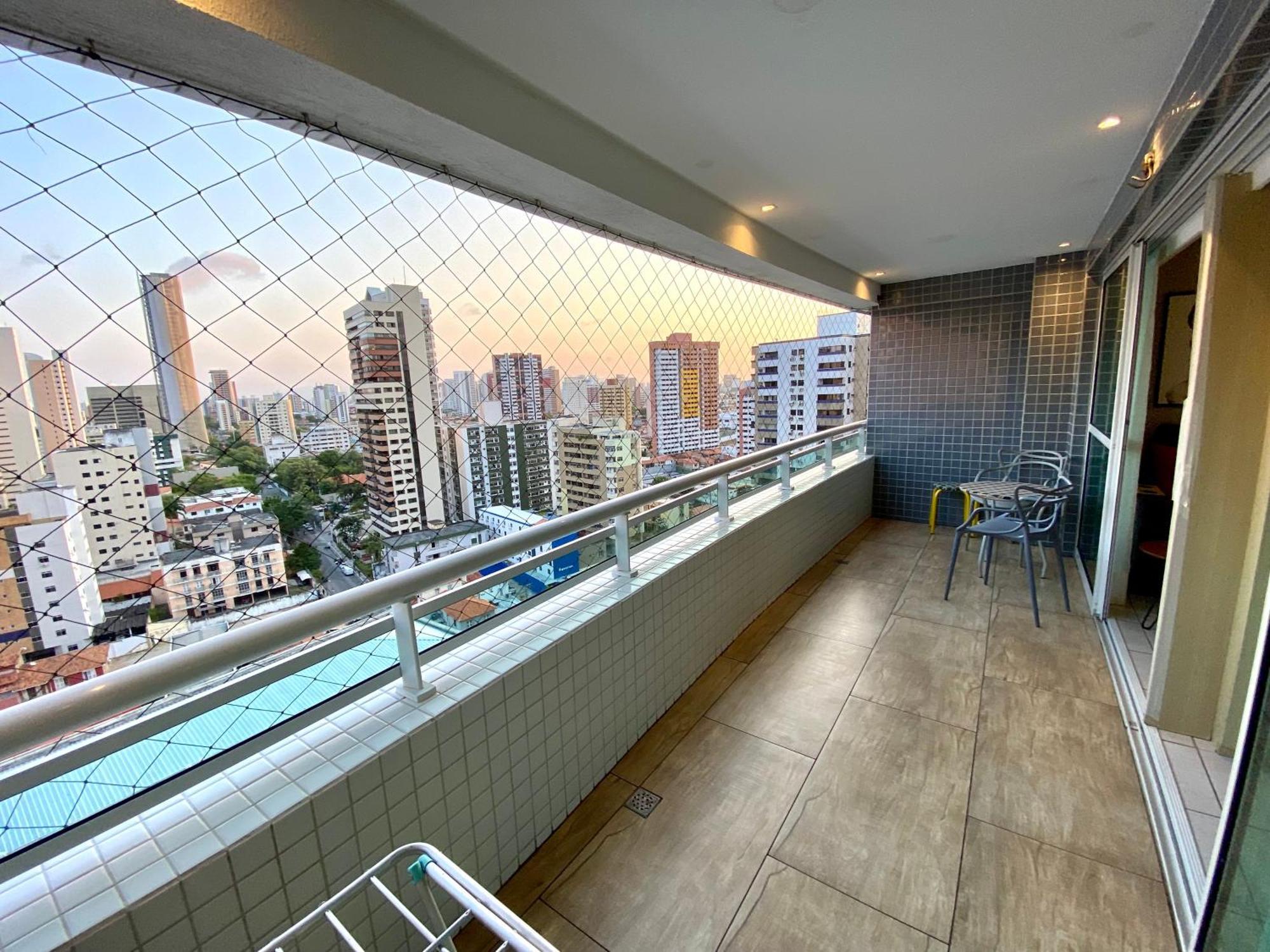 Apartamento 17º Andar Beira Mar Com 2 Quartos 포르탈레자 외부 사진