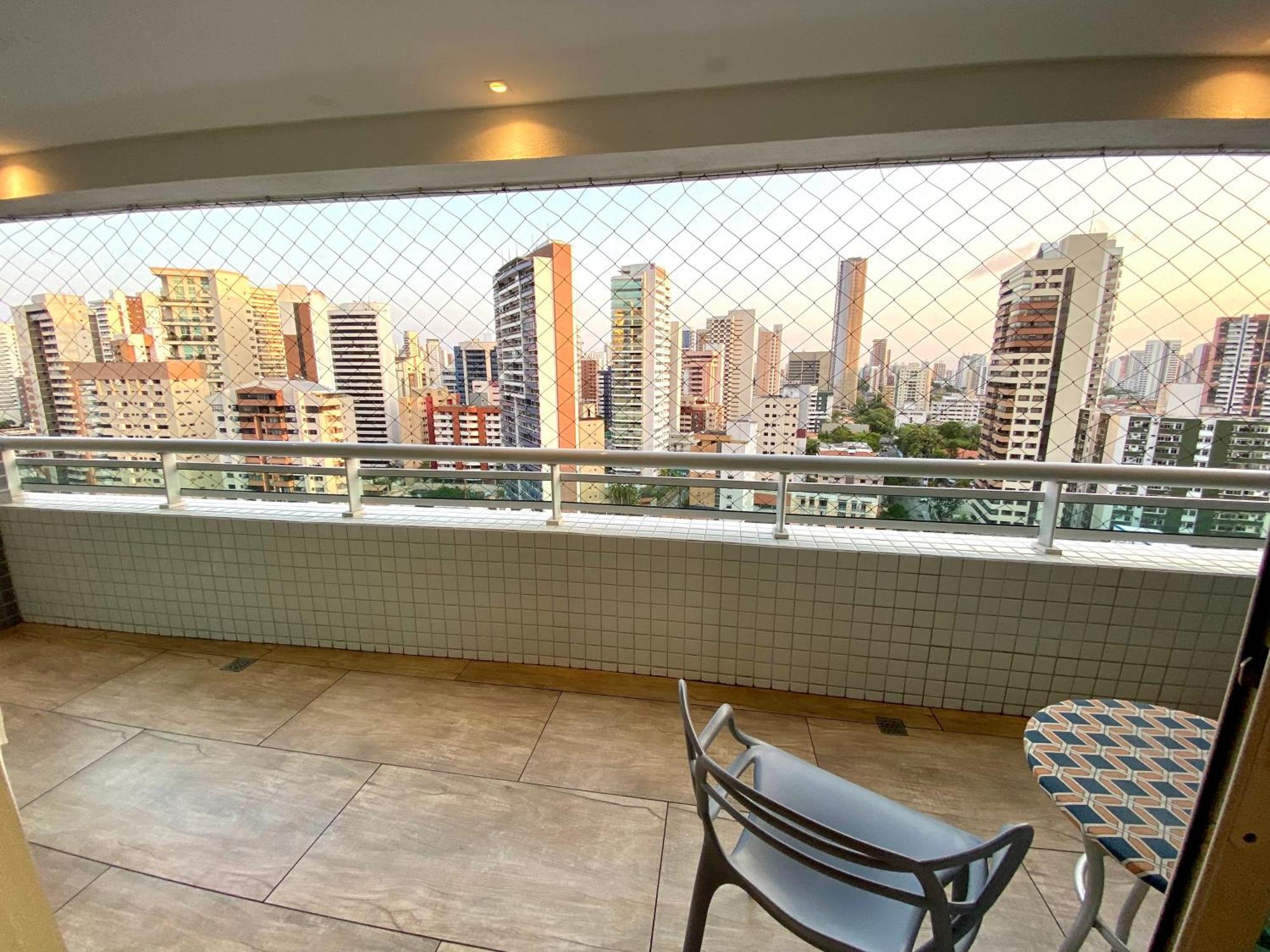 Apartamento 17º Andar Beira Mar Com 2 Quartos 포르탈레자 외부 사진