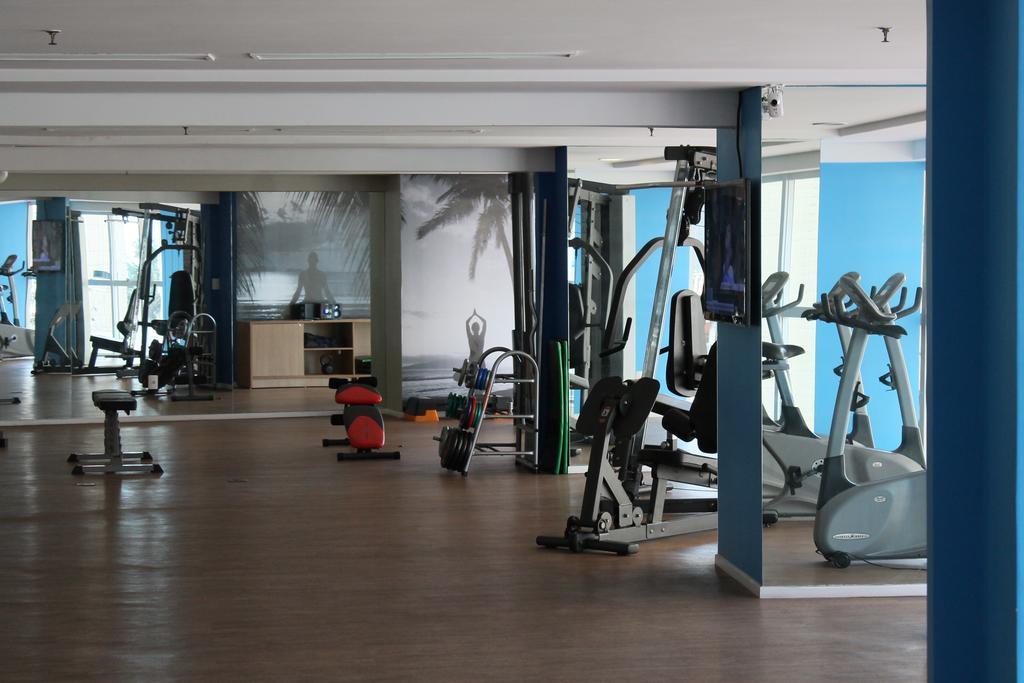 Apartamento 17º Andar Beira Mar Com 2 Quartos 포르탈레자 객실 사진