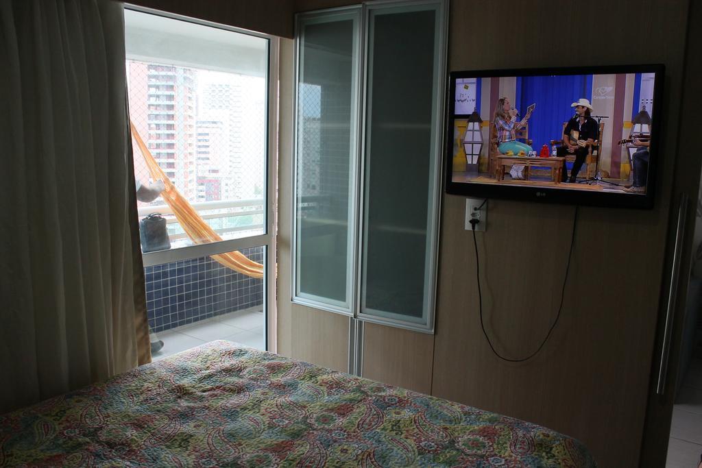 Apartamento 17º Andar Beira Mar Com 2 Quartos 포르탈레자 객실 사진